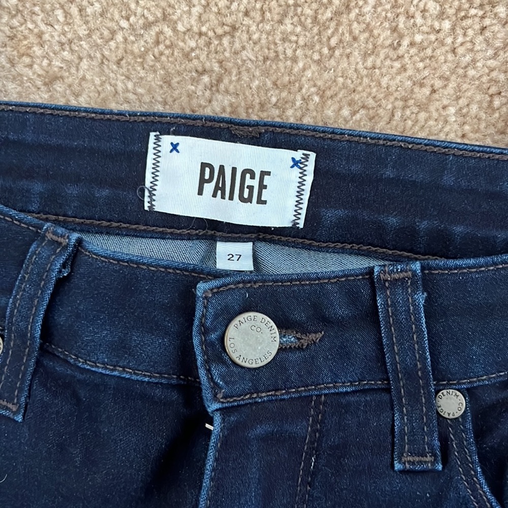 Paige Premium Denim Jeans size 27 - Picture 5 of 6